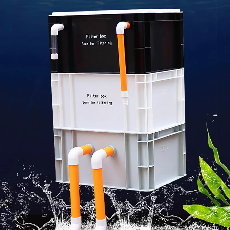 Aquarium Fish Pond - Akvaryumlar için Filtre Kutuları, Balık Tankı