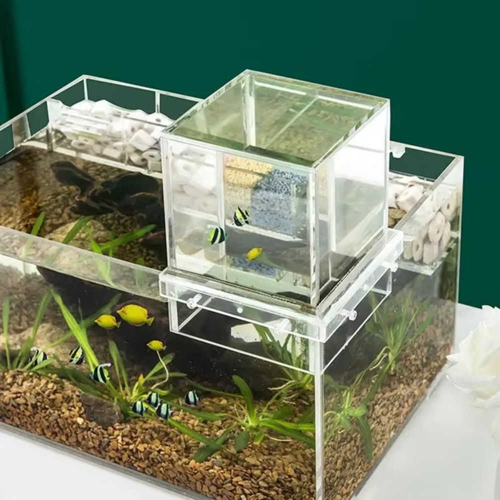 Aquarium Xl - Peyzaj Tasarımlı Negatif Basınçlı Balık Tankı