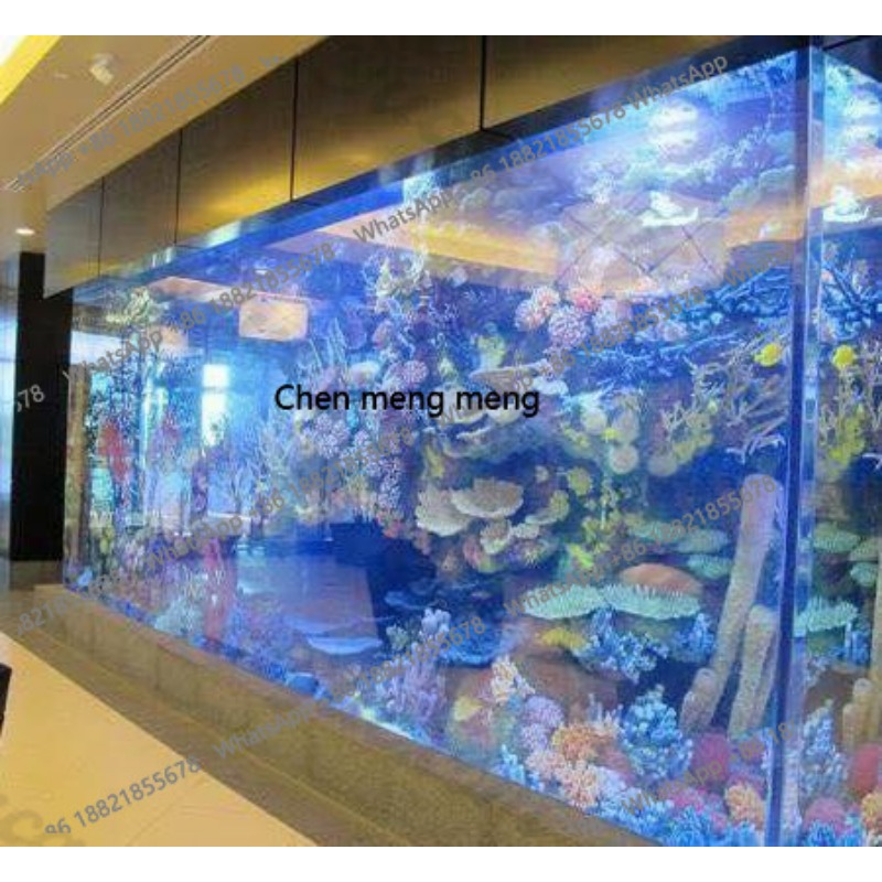 Aquarium Xl - Büyük ultra şeffaf cam akrilik akvaryum