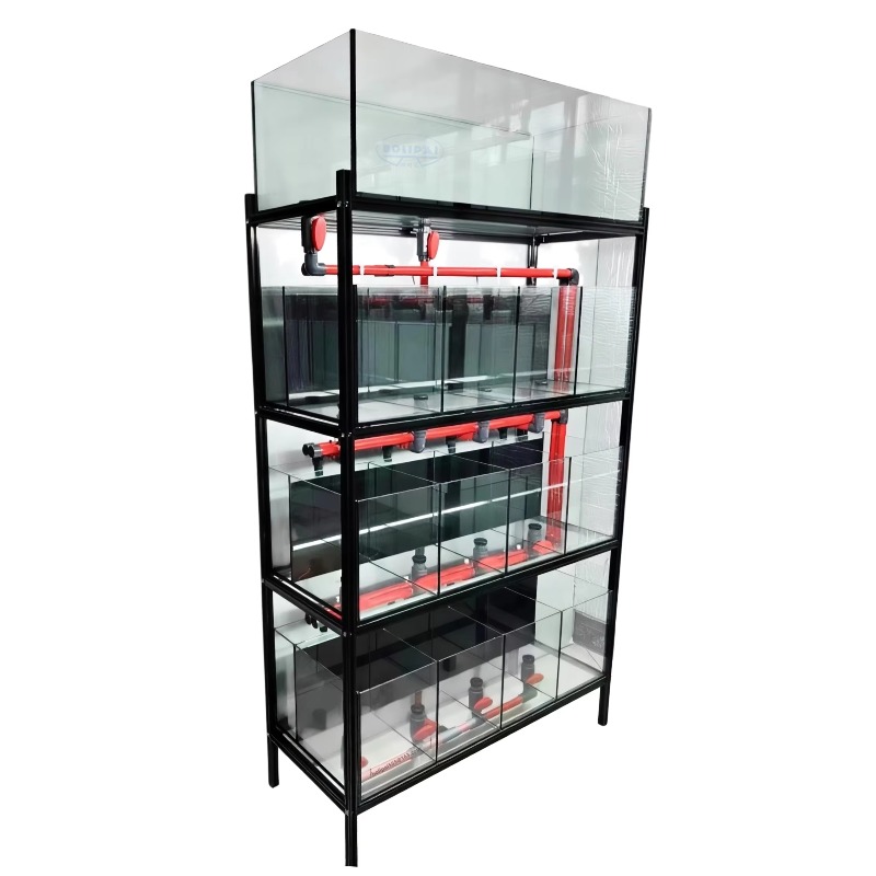 Aquarium Fish Glass - Özelleştirilmiş Balık Akvaryumu Raf Sistemi Metal