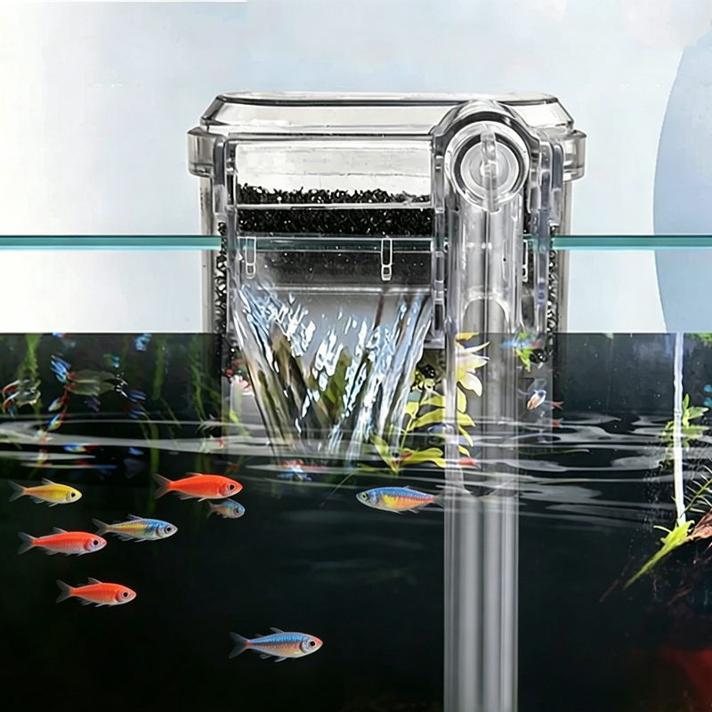 Aquarium Xl - Yeni Akvaryum Asma Filtresi Mini Filtre