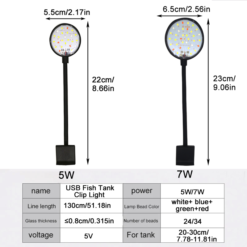 USB Akvaryum LED Lambası Balık - Aquarium Fish Only incelemesi ve fiyatı
