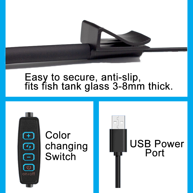 USB Akvaryum LED Lambası Balık - Aquarium Fish Only incelemesi ve fiyatı