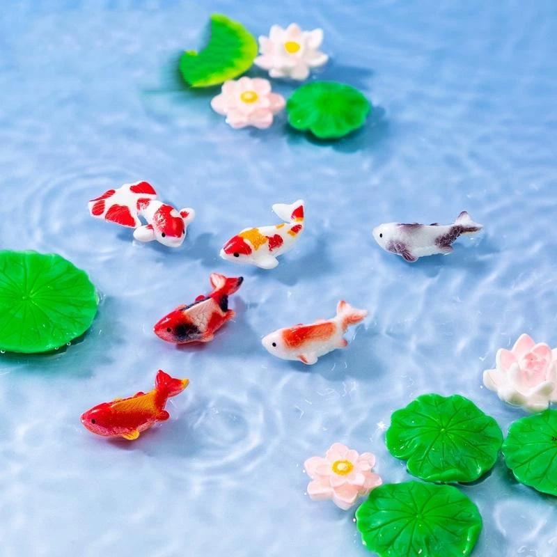 Mini Reçine Koi Balık Figürler - Aquarium Mini Fish incelemesi ve fiyatı