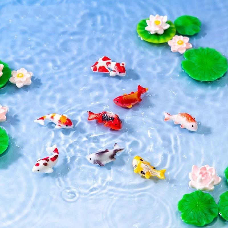 Mini Reçine Koi Balık Figürler - Aquarium Mini Fish incelemesi ve fiyatı