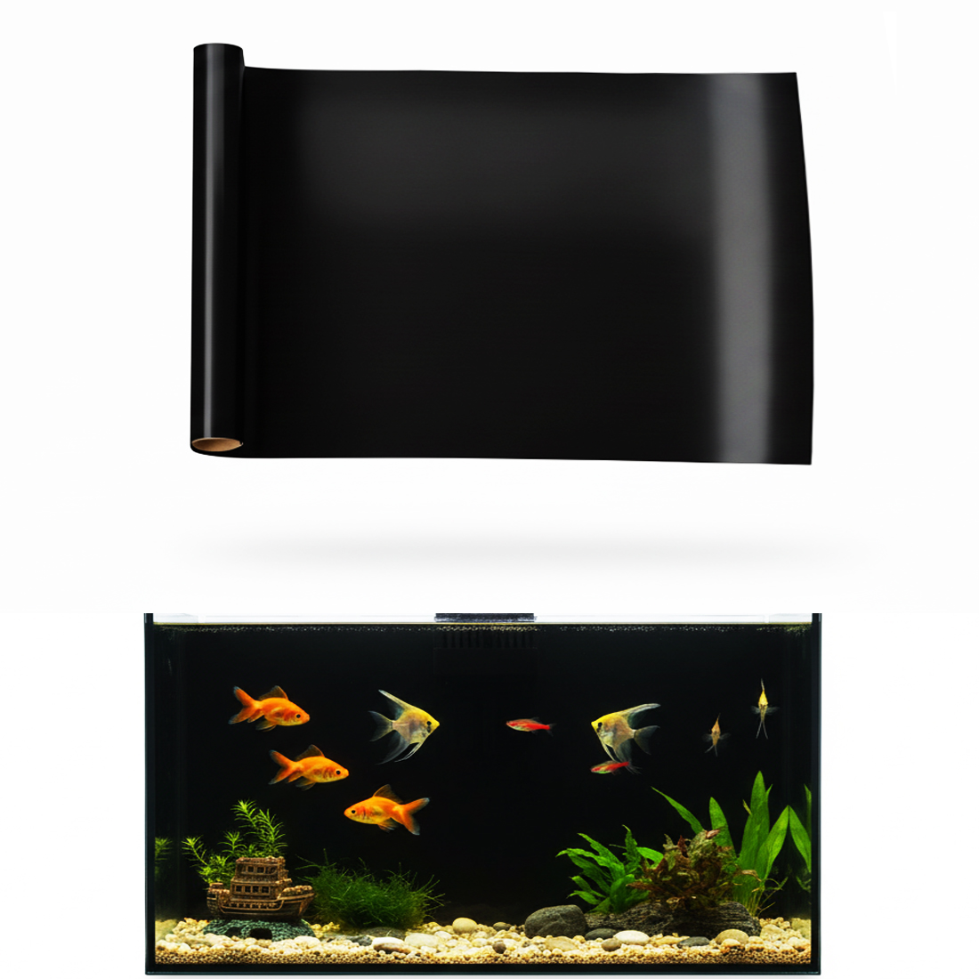 Akvaryum Arka Planı Statik Yap - Aquarium Fish Wallpaper incelemesi ve fiyatı