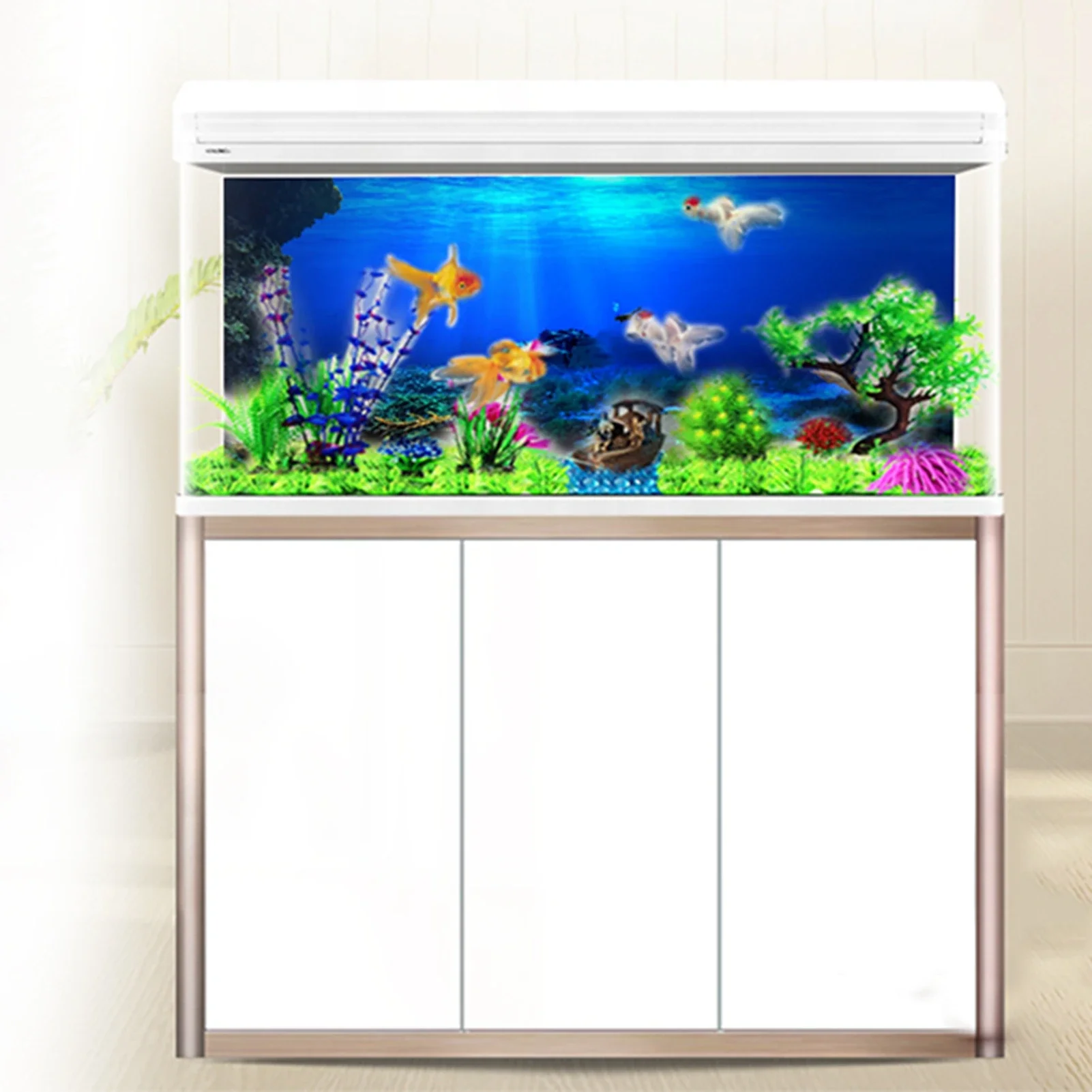 Rainforest akvaryum arka plan  - Aquarium Fish Wallpaper incelemesi ve fiyatı