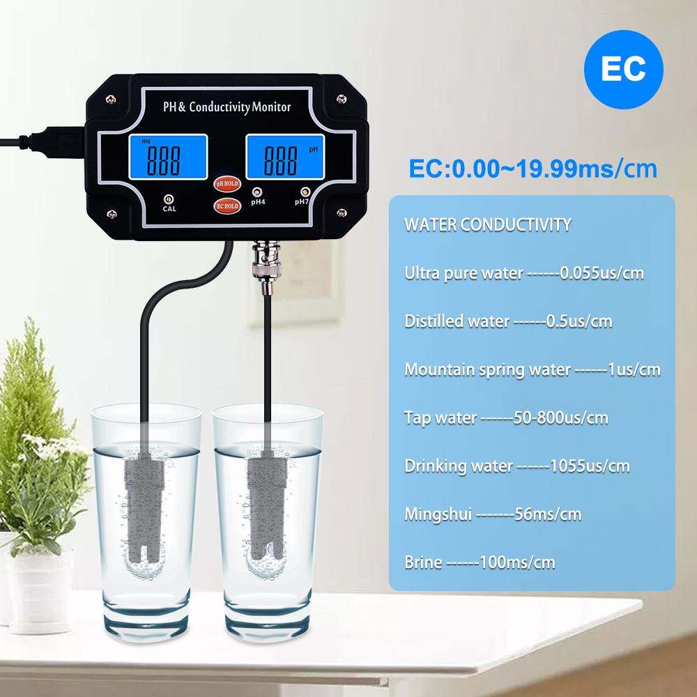 Yieryi dijital çevrimiçi PH/EC - Aquarium Fish Online incelemesi ve fiyatı