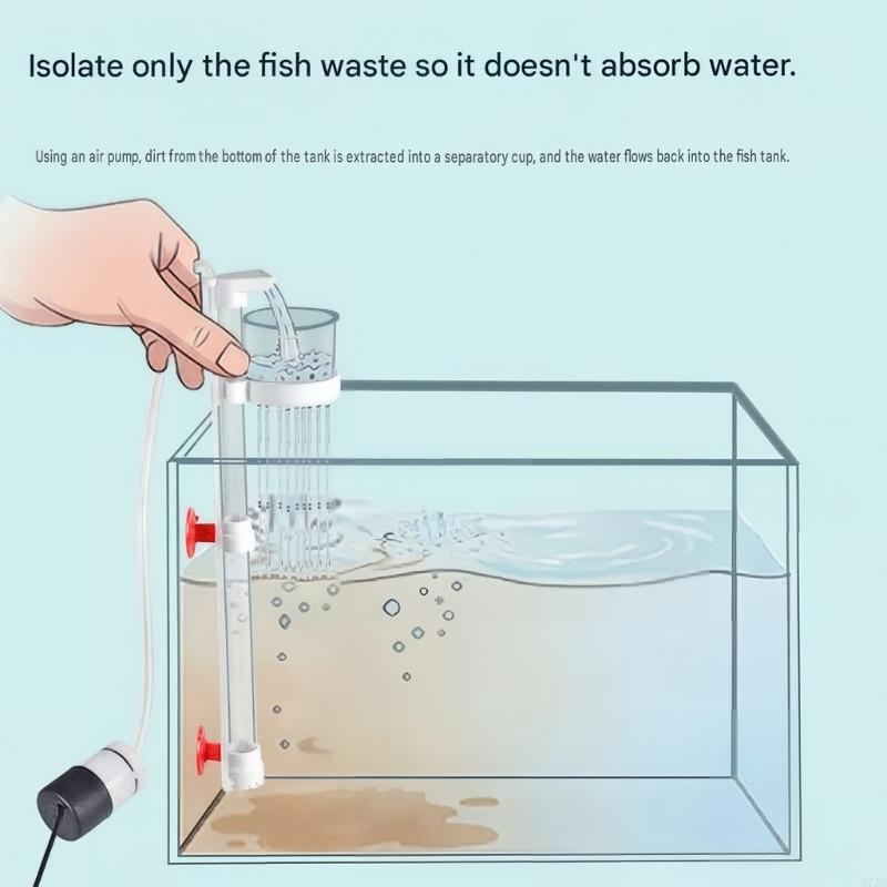 Hava Taşımalı Akvaryumlar Tank - Aquarium Fish Waste Collector incelemesi ve fiyatı